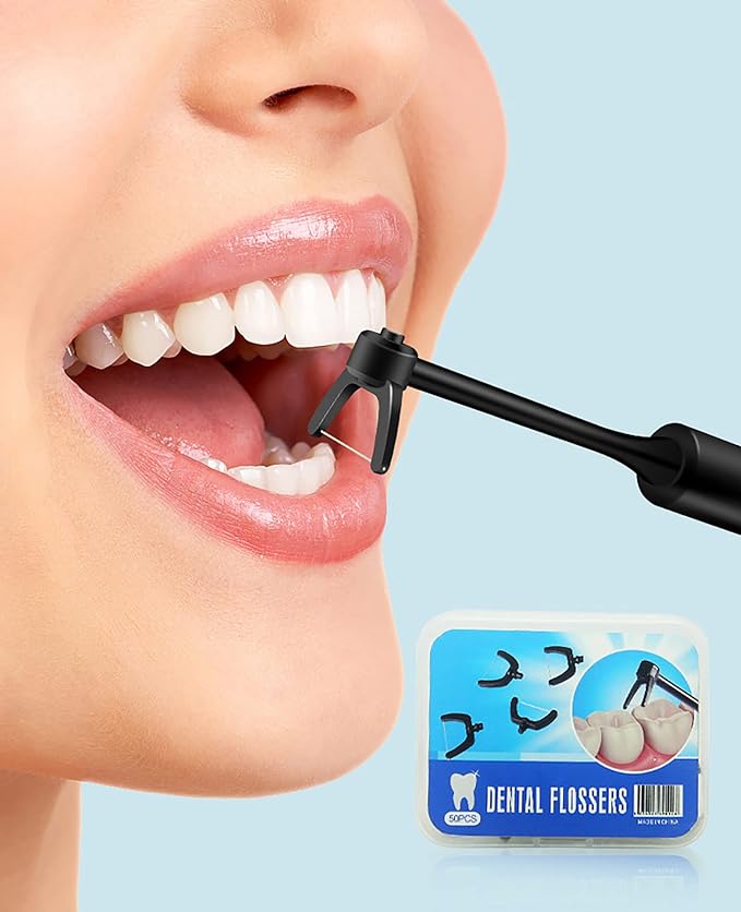 Electric Floss for Teeth Cleaning – Rechargeable, Water Flosser for Deep Oral Hygiene